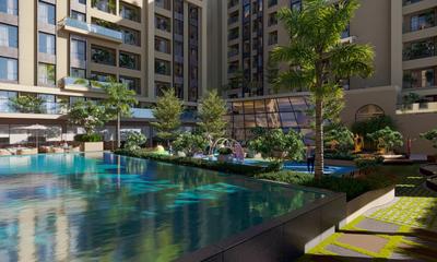 Image of 542 Sq.ft 1 BHK Apartment / Flat for sale in Siban, Gujarat International Finance Tec City, Gandhinagar for Rs. 11500000