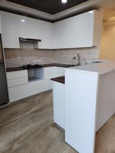 Kitchen Image of 2105 Sq.ft 3 BHK Apartment / Flat for rent in Supertech Supernova, Sector 94 Noida for Rs. 54000
