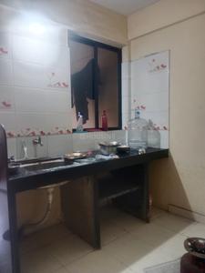 Kitchen Image of 600 Sq.ft 1 BHK Apartment / Flat for rent in Bavdhan Pune for Rs. 15000