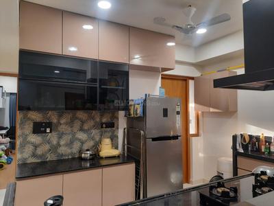 Kitchen Image of 2300 Sq.ft 3 BHK Apartment / Flat for rent in Indraprasth Greens, Shyamal Ahmedabad for Rs. 75000