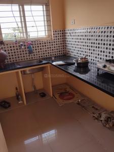 Kitchen Image of 1000 Sq.ft 2 BHK Apartment / Flat for rent in Barjatya Pearl Galaxy, Bhicholi Mardana Indore for Rs. 16000