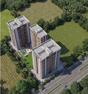 Image of 1336 Sq.ft 2 BHK Apartment / Flat for sale in Northern Infinity, Adajan Gam, Surat for Rs. 6200000