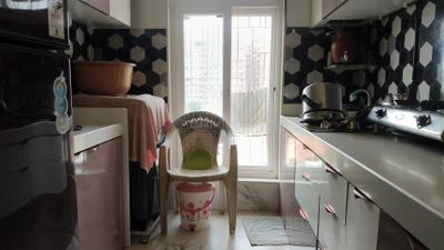 Kitchen Image of 421 Sq.ft 1 BHK Apartment / Flat for sale in Gurukrupa Labham Residency, Ghatkopar East Mumbai for Rs. 12900000