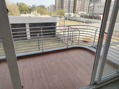 Balcony Image of 1850 Sq.ft 3 BHK Apartment / Flat for rent in Shivaay Serene, Sama Savli Vadodara for Rs. 24000