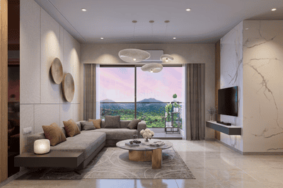 Image of 1168 Sq.ft 2 BHK Apartment / Flat for sale in Purva Panorama, Thane West, Thane for Rs. 13800000