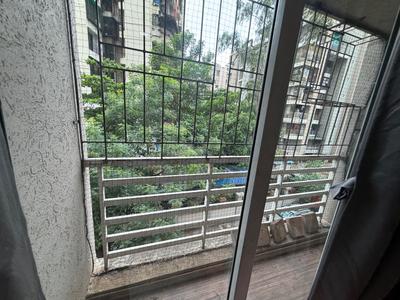 Balcony Image of 600 Sq.ft 1 BHK Apartment / Flat for rent in Kasarvadavali Thane for Rs. 25000