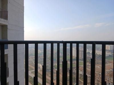 Bedroom Three Image of 1490 Sq.ft 3 BHK Apartment / Flat for rent in Mapsko Mount Ville, Sector 79 Gurgaon for Rs. 40000