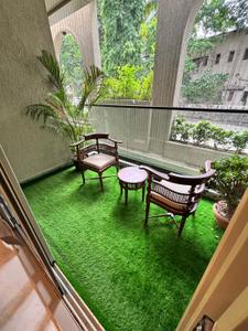 Balcony Image of 1000 Sq.ft 3 BHK Apartment / Flat for sale in Pam Solitaire Castle, Vasai West Vasai for Rs. 13000000