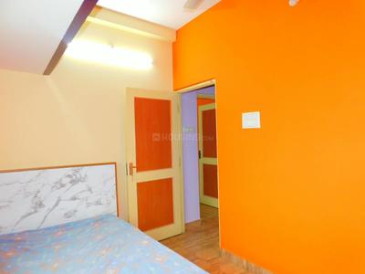 Bedroom Image of 1000 Sq.ft 2 BHK Independent House for rent in Murugeshpalya Bengaluru for Rs. 35000