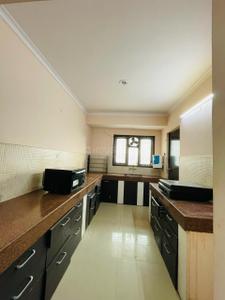 Kitchen Image of 2000 Sq.ft 3 BHK Apartment / Flat for rent in UDB UDB Harmony, Mahapura Jaipur for Rs. 18000