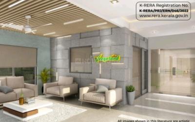 Hall Image of 1206 Sq.ft 2 BHK Apartment / Flat for sale in Thrikkakara North Kochi for Rs. 12500000