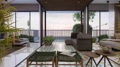 Balcony Image of 4078 Sq.ft 4 BHK Apartment / Flat for sale in Thaltej Ahmedabad for Rs. 32000000