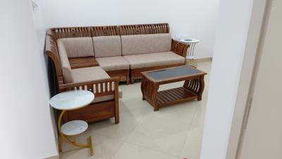 Living Room Image of 1012 Sq.ft 2 BHK Apartment / Flat for rent in Hoysala Infantry Towers, Sanjaynagar Bengaluru for Rs. 45000