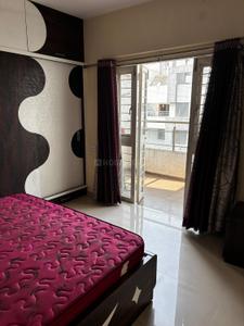 Bedroom Image of 1062 Sq.ft 2 BHK Apartment / Flat for rent in Kate Puram, Pimple Gurav Pune for Rs. 25000