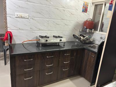 Kitchen Image of 980 Sq.ft 2 BHK Apartment / Flat for sale in Bhayli Vadodara for Rs. 3600000
