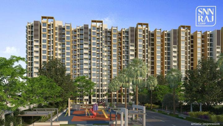 Image of 880 Sq.ft 2 BHK Apartment / Flat for sale in Raj High Gardens, Electronic City, Bangalore for Rs. 6900000