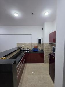 Kitchen Image of 639 Sq.ft 1 BHK Studio for sale in Lodha Belmondo, Gahunje Pune for Rs. 6500000