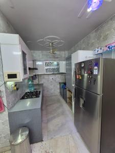 Kitchen Image of 1000 Sq.ft 2 BHK Builder Floor for sale in Ramesh Nagar New Delhi for Rs. 15500000