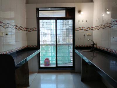 Kitchen Image of 650 Sq.ft 1 BHK Apartment / Flat for sale in Laxmi Aashirwad, Panvel Navi Mumbai for Rs. 7200000