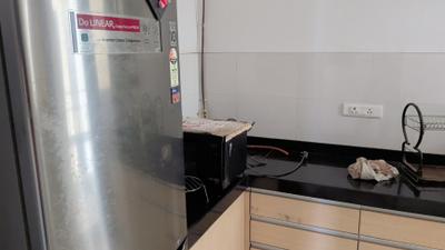 Kitchen Image of 720 Sq.ft 1 BHK Apartment / Flat for sale in Godrej Infinity, Mundhwa Pune for Rs. 6900000