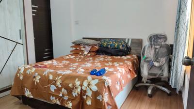 Bedroom Image of 800 Sq.ft 2 BHK Apartment / Flat for rent in GK Silverland Residency Phase III, Ravet Pune for Rs. 30000