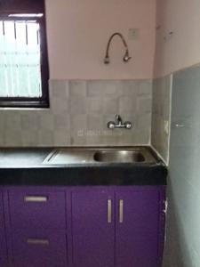 Kitchen Image of 1377 Sq.ft 2.5 BHK Builder Floor for rent in Aditya White Cottage, Bamheta Village Ghaziabad for Rs. 17000