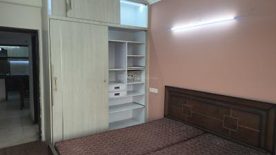 Bedroom Image of 1300 Sq.ft 2 BHK Apartment / Flat for rent in Jai Maa Apartment, Sector 5 Dwarka New Delhi for Rs. 38000