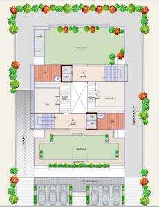 Image of 1530 Sq.ft 2 BHK Apartment / Flat for sale in Paarijat Pransh, Sargasan, Gandhinagar for Rs. 6120000