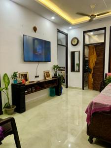 Living Room Image of 585 Sq.ft 2 BHK Builder Floor for sale in Hari Nagar Ashram New Delhi for Rs. 7000000