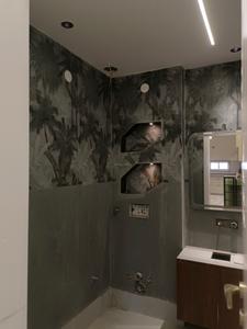 Common Bathroom One Image of 1400 Sq.ft 4 BHK Builder Floor for sale in Rohini Sector 28 New Delhi for Rs. 14700000
