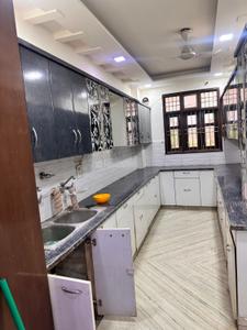Kitchen Image of 1000 Sq.ft 3 BHK Builder Floor for rent in Sector 24 Rohini New Delhi for Rs. 25000