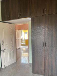 Bedroom Image of 500 Sq.ft 1 BHK Builder Floor for rent in Cox Town Bengaluru for Rs. 11000