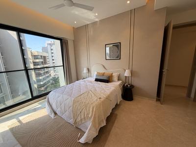 Bedroom Image of 1500 Sq.ft 3 BHK Apartment / Flat for sale in Fairfield, Santacruz West Mumbai for Rs. 105000000