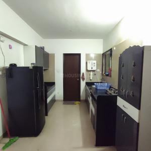 Kitchen Image of 855 Sq.ft 2 BHK Apartment / Flat for rent in Venkatesh Graffiti Glover , Keshav Nagar Pune for Rs. 35000