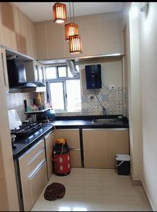 Kitchen Image of 1925 Sq.ft 4 BHK Apartment / Flat for sale in Dhakuria Kolkata for Rs. 12500000