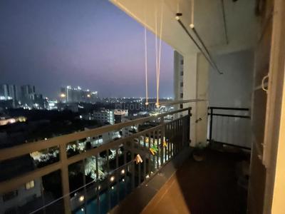 Balcony Image of 1895 Sq.ft 3 BHK Apartment / Flat for rent in Bricks Cyberwoods, Osman Nagar Hyderabad for Rs. 62000