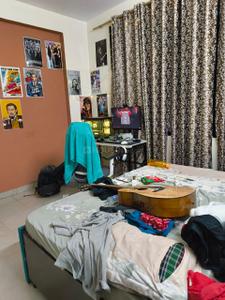 Bedroom Image of 1400 Sq.ft 2 BHK Builder Floor for rent in Sector 46 Gurgaon for Rs. 40000