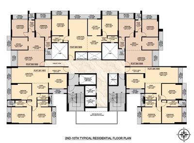 Image of 2000 Sq.ft 3 BHK Apartment / Flat for sale in Swastik Emerald Horizons, Belapur CBD, Navi Mumbai for Rs. 28000000