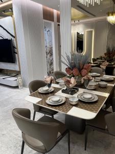 Hall Image of 1500 Sq.ft 3 BHK Apartment / Flat for sale in Hrub Bayline Residences, Mahim Mumbai for Rs. 60300000
