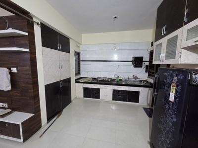 Kitchen Image of 1650 Sq.ft 3 BHK Apartment / Flat for rent in Rushabhdev Sharan Circle Homes, Chandkheda Ahmedabad for Rs. 29000