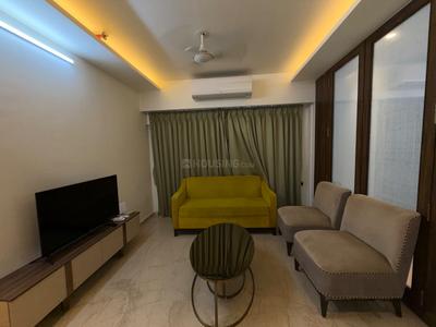 Hall Image of 550 Sq.ft 1 BHK Apartment / Flat for rent in Omkar Vive, Kurla West Mumbai for Rs. 70000