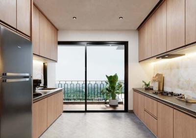 Kitchen Image of 2045 Sq.ft 3 BHK Apartment / Flat for sale in Porvorim Goa for Rs. 23000000
