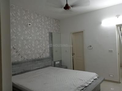 Bedroom Image of 1800 Sq.ft 4.5 BHK Apartment / Flat for rent in Dhruv Abhishek Villa, Karelibagh Vadodara for Rs. 25000
