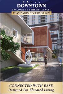 Image of 1488 Sq.ft 3 BHK Apartment / Flat for sale in Rahul Downtown, Punawale, Pune for Rs. 12800000