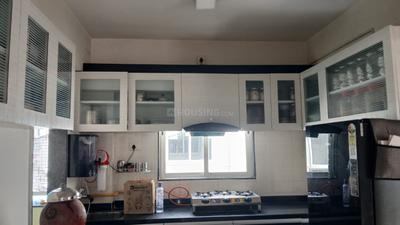 Kitchen Image of 1080 Sq.ft 2 BHK Apartment / Flat for sale in Keshar Aalayam, Vaishno Devi Circle Ahmedabad for Rs. 6500000