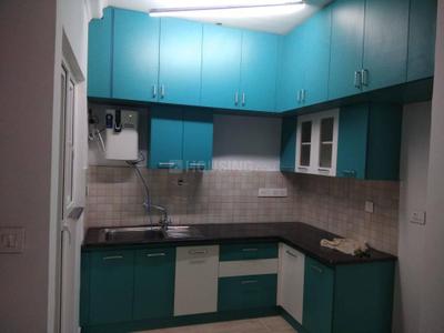 Kitchen Image of 674 Sq.ft 1 BHK Apartment / Flat for rent in Shriram Chirping Woods, Harlur Bengaluru for Rs. 36000