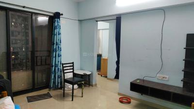 Living Room Image of 700 Sq.ft 1 BHK Apartment / Flat for rent in Raunak City, Kalyan West Kalyan for Rs. 15500