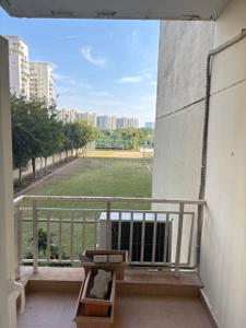Balcony Image of 2526 Sq.ft 3.5 BHK Apartment / Flat for rent in Adani Water Lily, Shantigram Ahmedabad for Rs. 59200