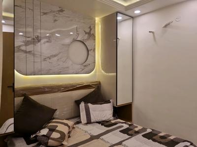 Bedroom Image of 580 Sq.ft 2 BHK Apartment / Flat for sale in Saarthi Affordable Homes, Hastsal New Delhi for Rs. 3600000
