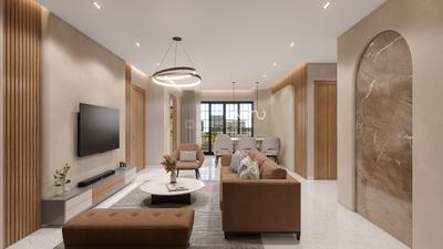 Hall Image of 1790 Sq.ft 3 BHK Apartment / Flat for sale in Banaswadi Bengaluru for Rs. 26500128